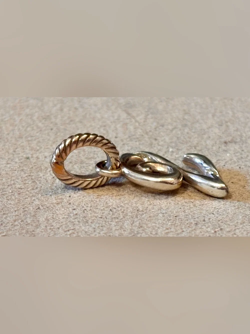 🆕 Brighton Number Two #2 charm Silver with clear crystal accents Retired